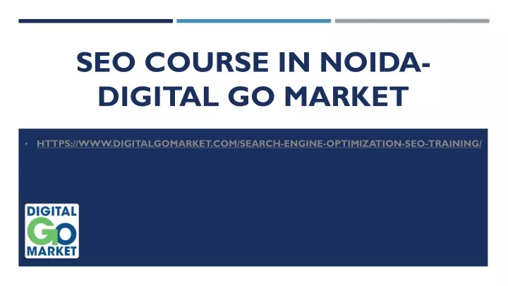 seo course in noida digital go market