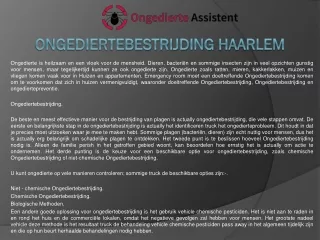 ongediertebestrijding haarlem