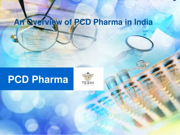 an overview of pcd pharma in india