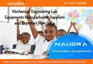 Mechanical Engineering Laboratory Instruments Exporters