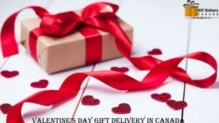 Same day Valentine's Day gift delivery in Canada