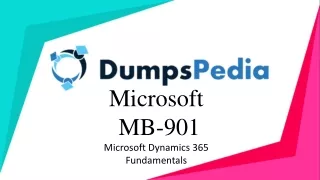MB-901 Questions and Answers Dumps