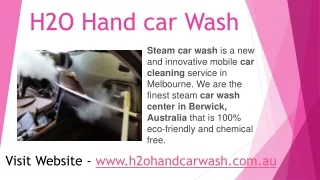 Steam car cleaning in Clyde North