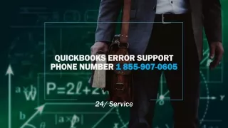 quickbooks error support phone number 1 855 907 0605