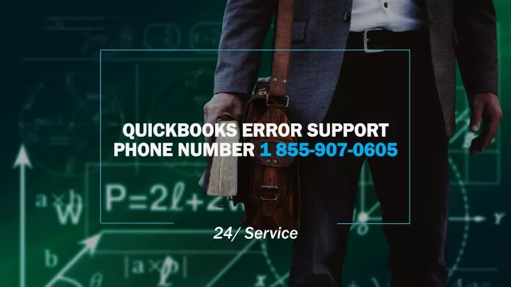 quickbooks error support phone number 1 855 907 0605