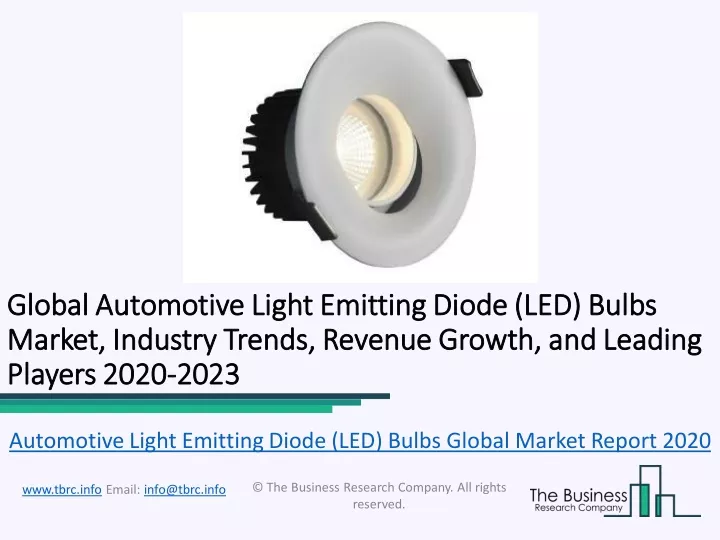 global global automotive light emitting diode