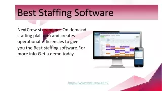 Best Staffing Software