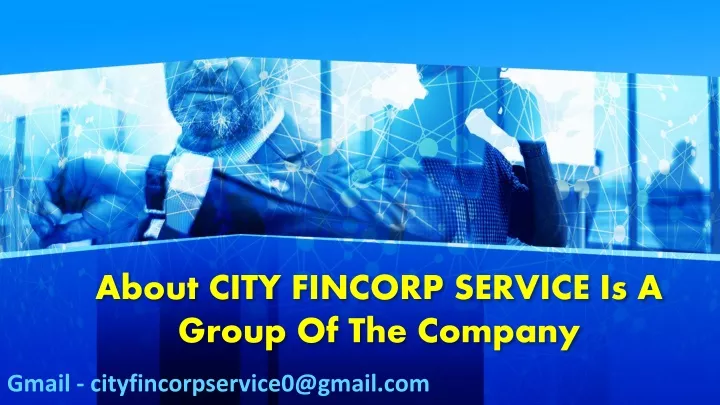 about city fincorp service is a group of the company