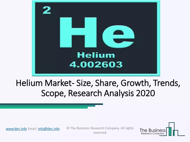 helium market helium market size share growth