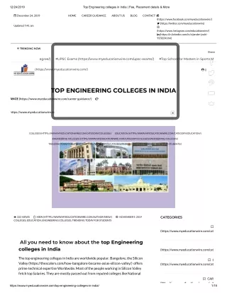 TOP ENGINEERING COLLEGES IN INDIA