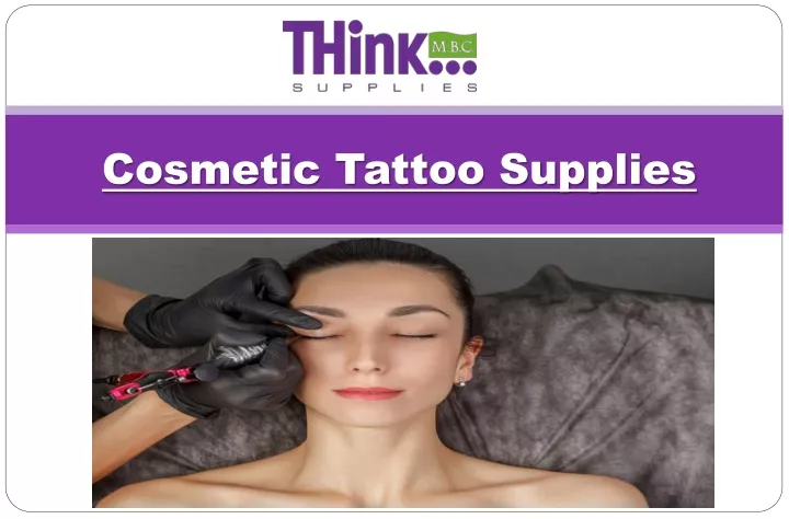 cosmetic tattoo supplies