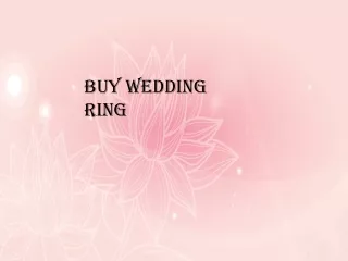 Buy Wedding Ring
