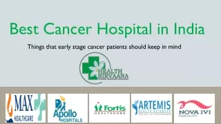 Best Cancer Hospital in India