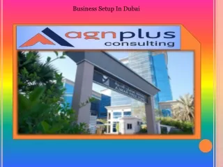 Business Setup in Dubai