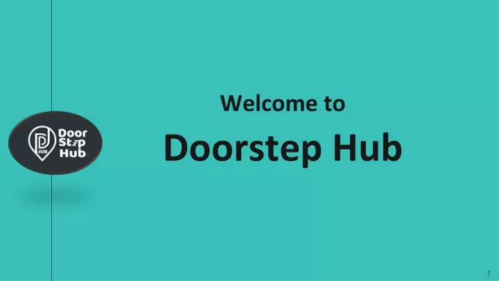 welcome to doorstep hub