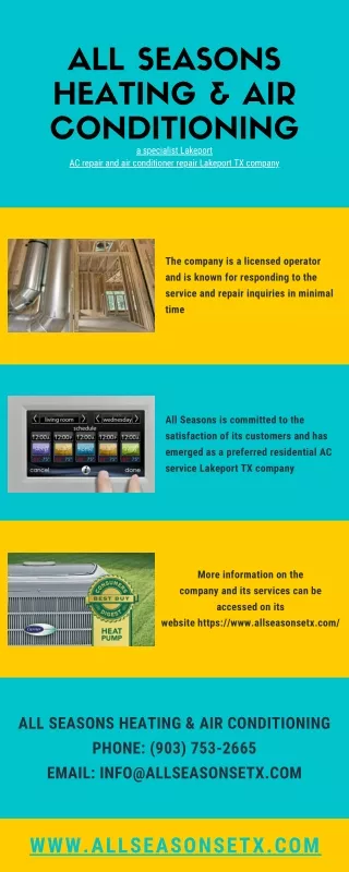 Air Conditioner Repair Lakeport TX