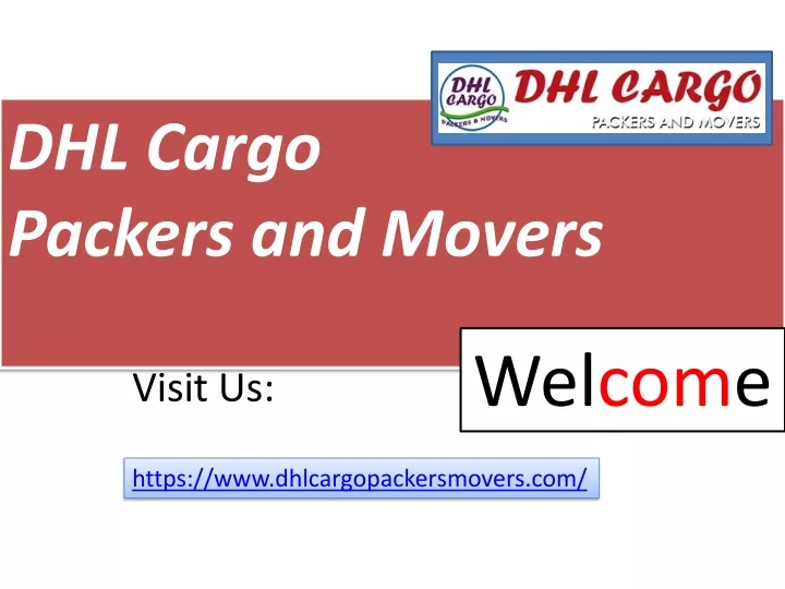 dhl cargo packers and movers