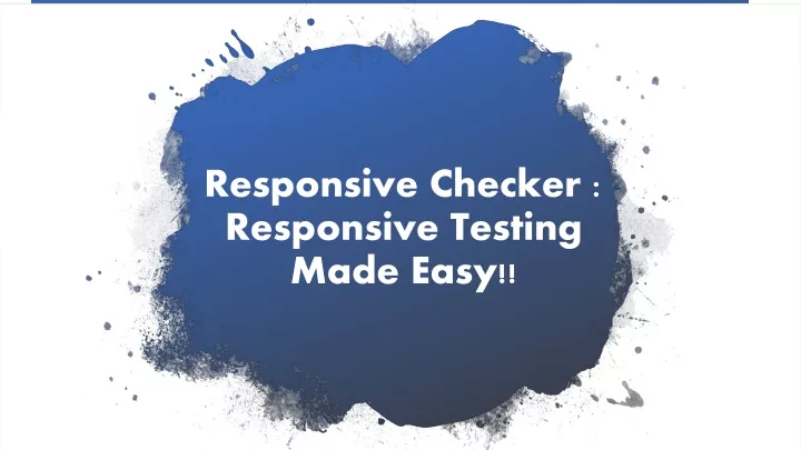 responsive checker responsive testing made easy