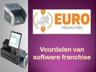 Beste Software Franchise Services van Euro Franchise in Nederland