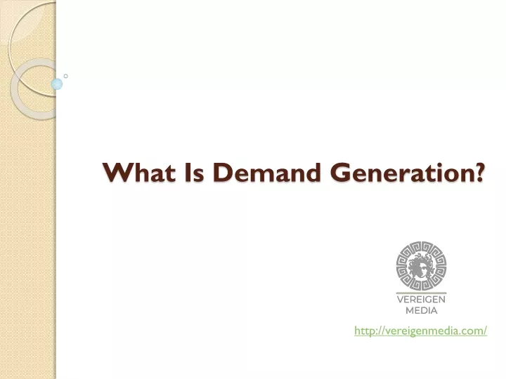what is demand generation
