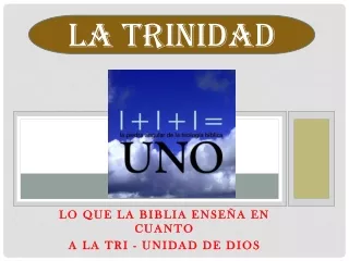 la trinidad