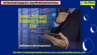 Junior Software Engineer Email List