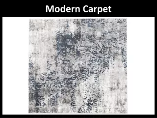 Modern Carpet In Dubai