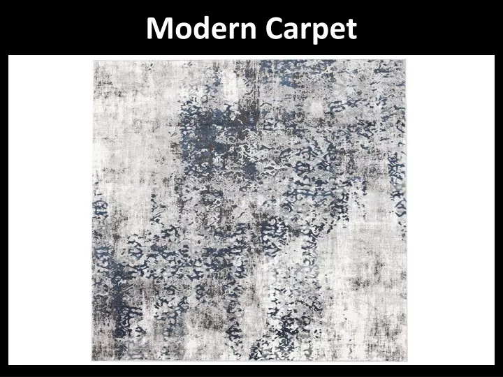 modern carpet
