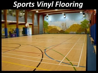Sports Vinyl Flooring In Dubai