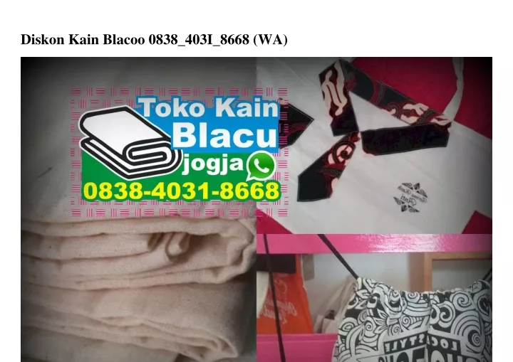 diskon kain blacoo 0838 403i 8668 wa