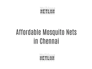 Best Price for Mosquito Nets in Chennai