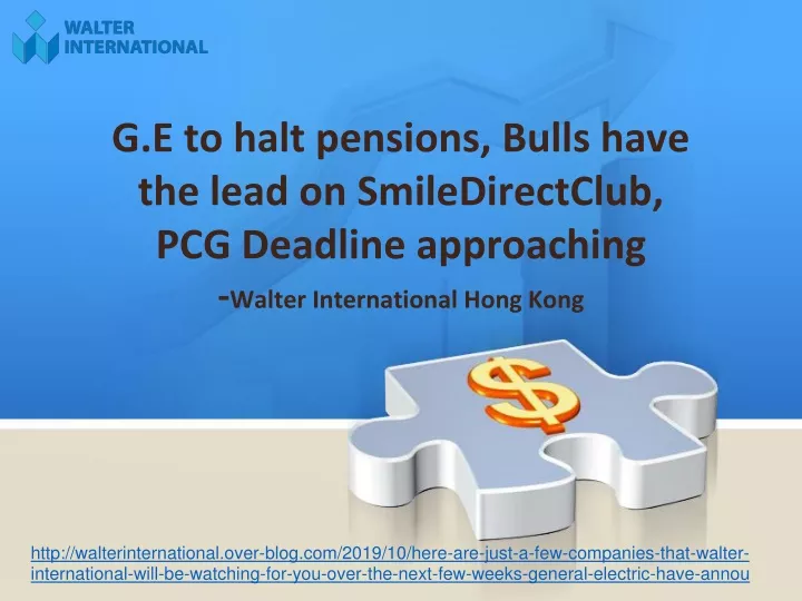g e to halt pensions bulls have the lead