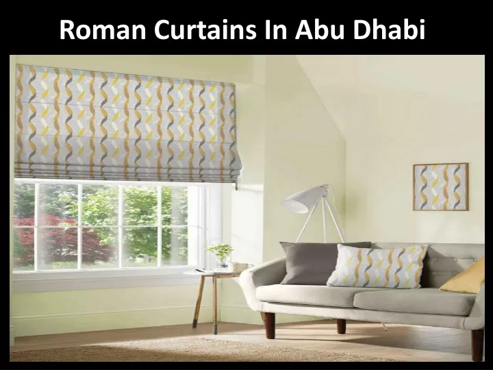 roman curtains in abu dhabi