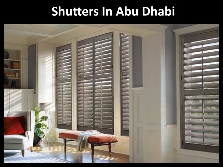 shutters in abu dhabi
