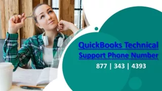 QuickBooks Technical Support Phone Number 877 | 343 | 4393