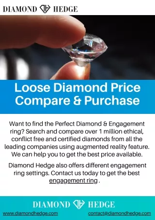 Loose Diamond Price - Diamond Hedge