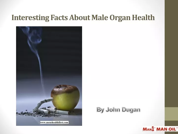 interesting facts about male organ health