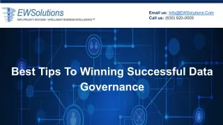 Best Tips To Winning Successful Data Governance