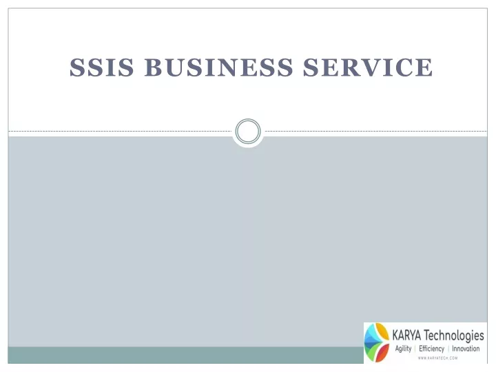 ssis business service