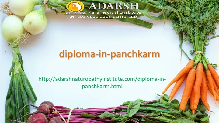 diploma in panchkarm