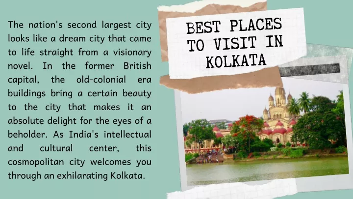 best places to visit in kolkata