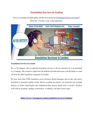 translation services in london