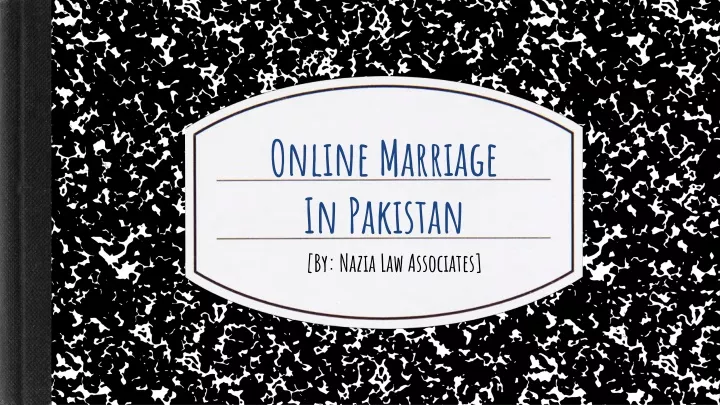 online marriage in pakistan