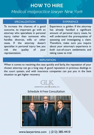 How To Hire NY Medical Malpractice Lawyers