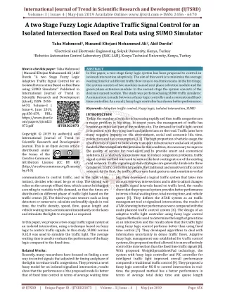 international journal of trend in scientific