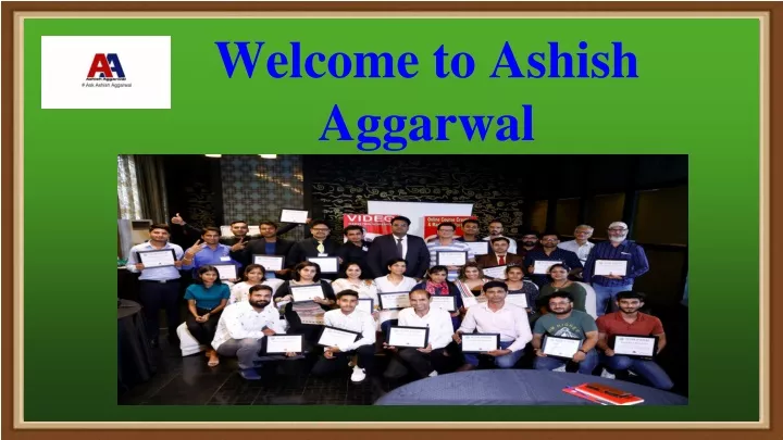 welcome to a shish aggarwal