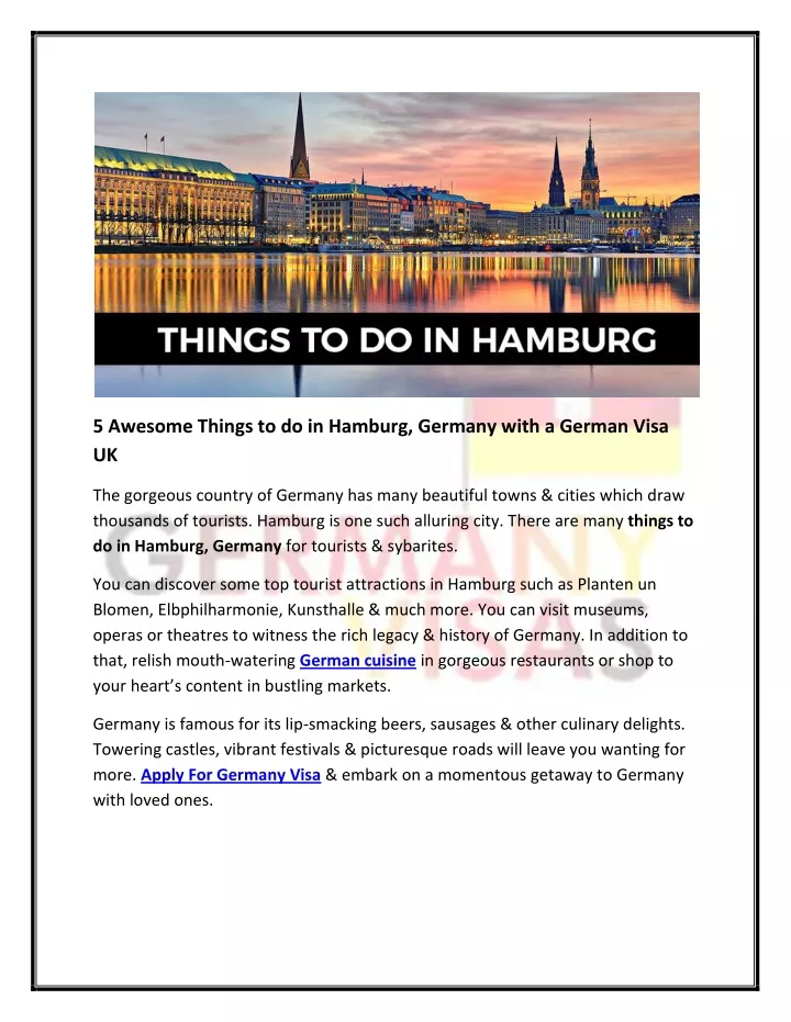 5 awesome things to do in hamburg germany with