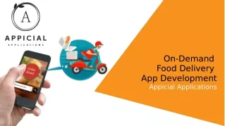 Food Delivery App Development