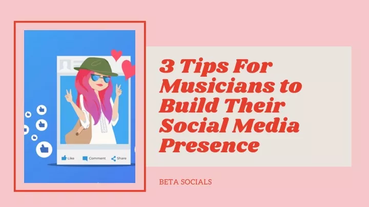 3 tips for musicians to build their social media