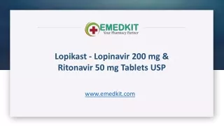 Buy Lopikast Tablets from India - Emedkit